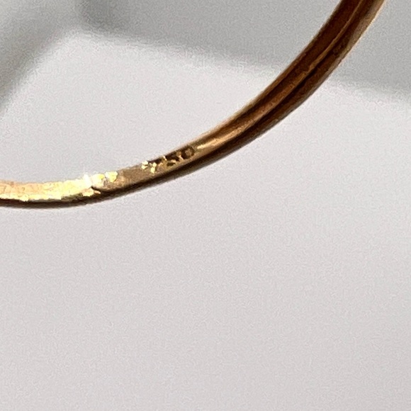 18k Solid Gold Serpentine Ring - Picture 6 of 6